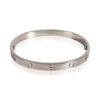 Cartier White Gold  Love Bracelet pv