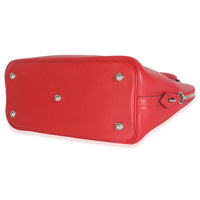 Hermès Rouge Pivoine Evercolor 1923 Bolide 30 PHW Handbag box