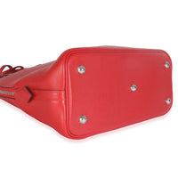 Hermès Rouge Pivoine Evercolor 1923 Bolide 30 PHW Handbag clasp