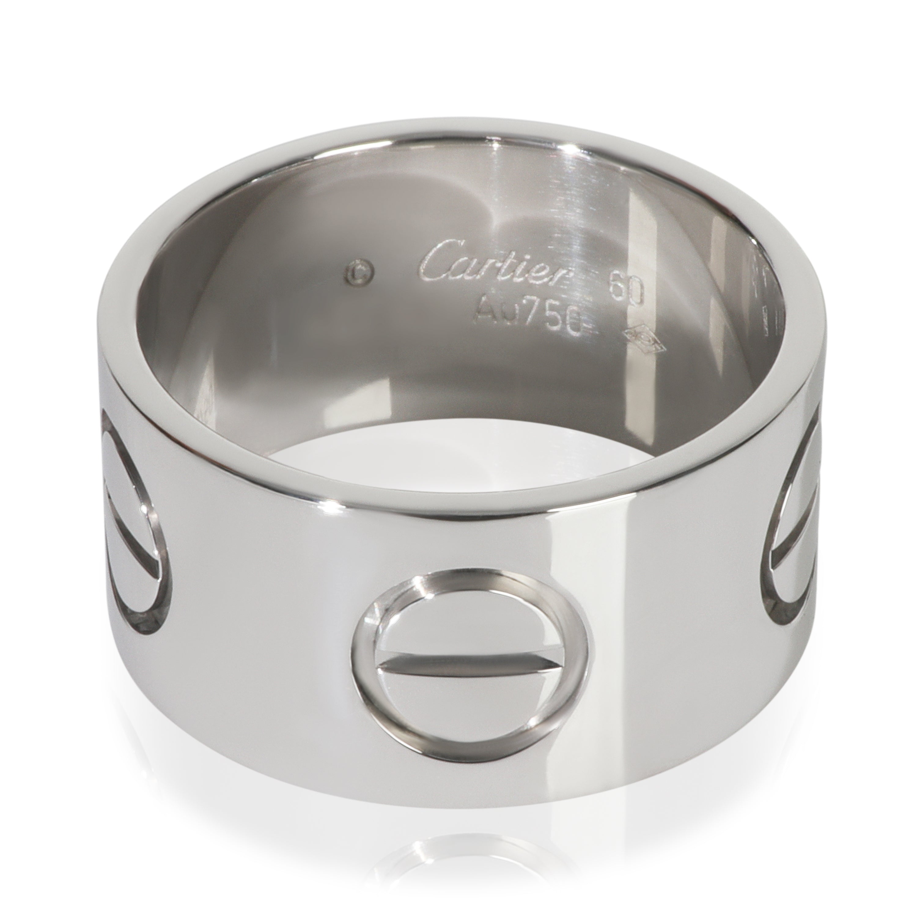 Cartier White Gold  Large Model Love Ring fv