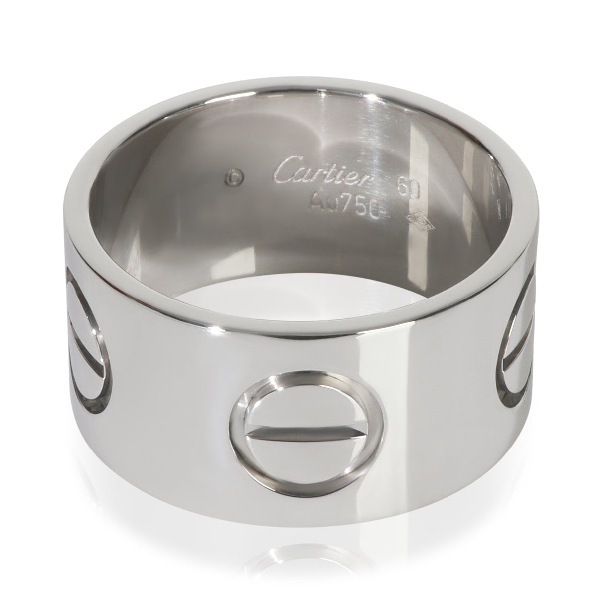 Cartier White Gold  Large Model Love Ring fv