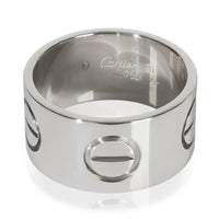 Cartier White Gold  Large Model Love Ring fv