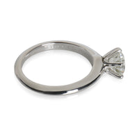 Tiffany & Co. 1.2 ct Round Brilliant Diamond Engagement Ring clasp