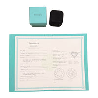 Tiffany & Co. 1.2 ct Round Brilliant Diamond Engagement Ring box