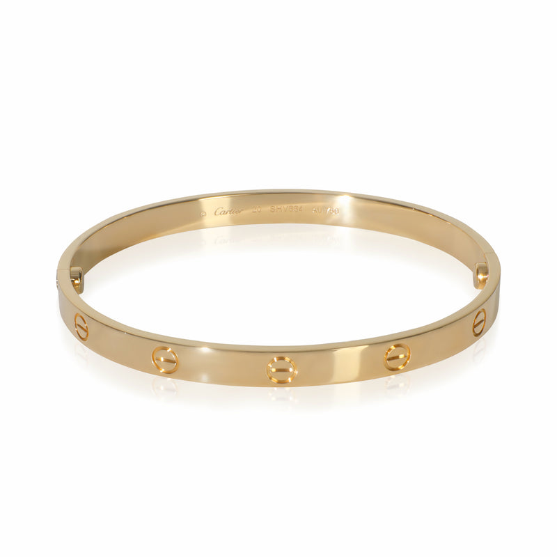 Cartier Yellow Gold  Love Bracelet fv