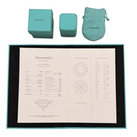 Tiffany & Co. 0.88 ct Round Brilliant Diamond Engagement Ring box