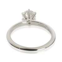 Tiffany & Co. 0.88 ct Round Brilliant Diamond Engagement Ring pv
