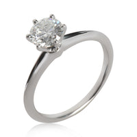 0.91 ct Round Brilliant Diamond Engagement Ring