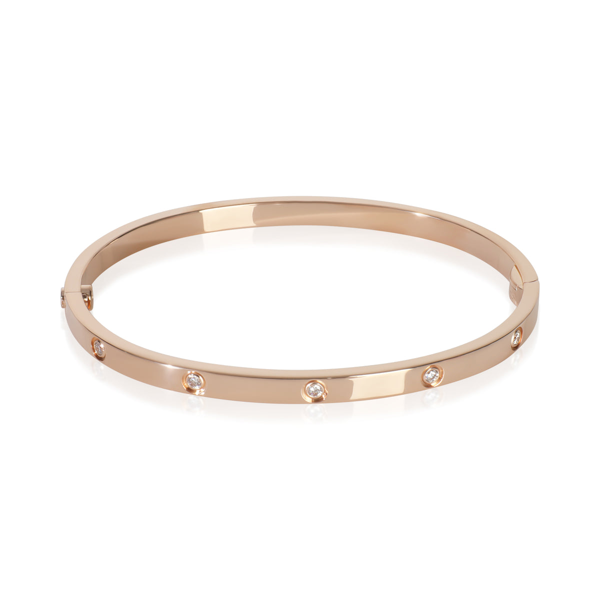 Rose Gold Diamond Small Model Love Bracelet