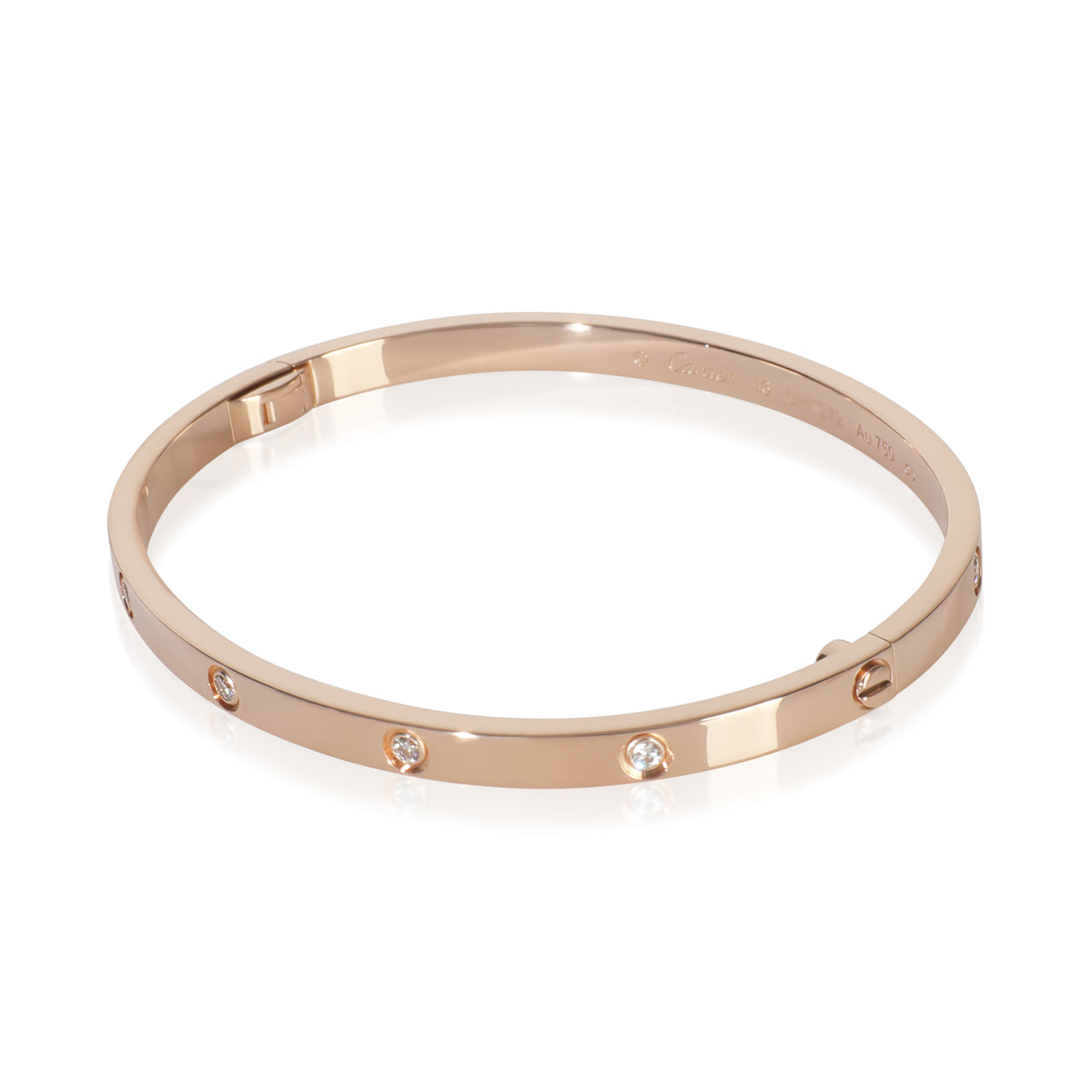 Rose Gold Diamond Small Model Love Bracelet