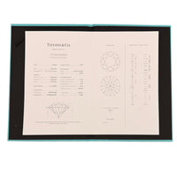 Tiffany & Co. 1.12 ct Round Brilliant Diamond Engagement Ring box