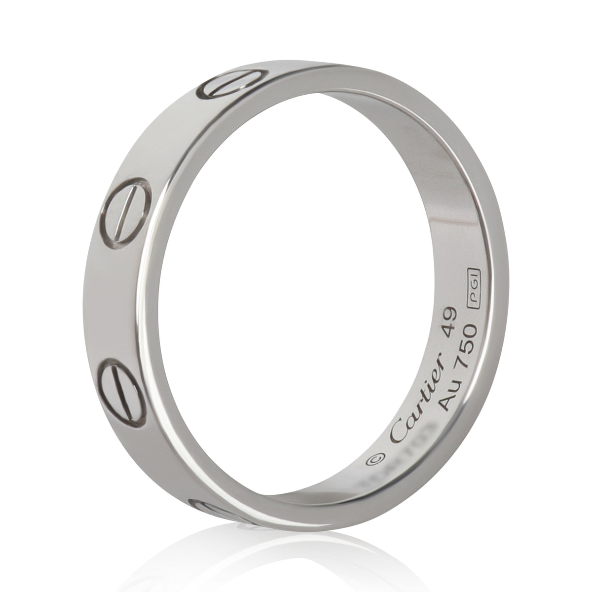 Cartier White Gold  Small Model Love Ring av
