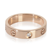 Cartier Rose Gold Diamond Small Model Love Ring fv