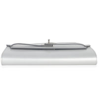 Hermès Argent Metallic Chevre Chamkilight Kelly Wallet To Go PHW Handbag stamp