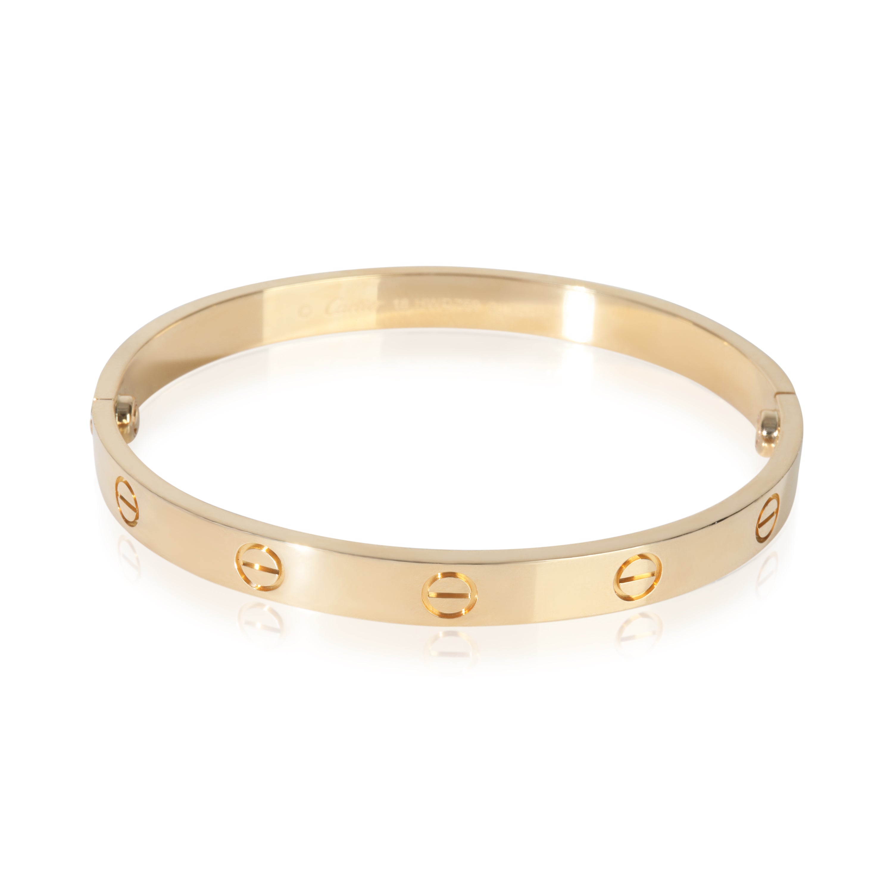 Cartier Yellow Gold Love Bracelet fv