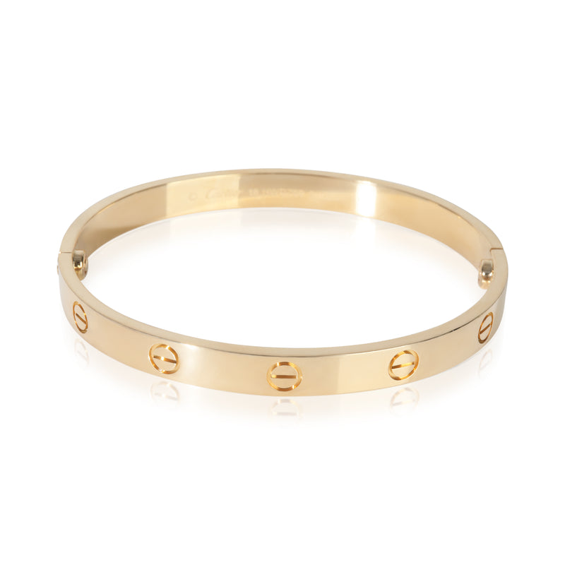 Cartier Yellow Gold Love Bracelet fv