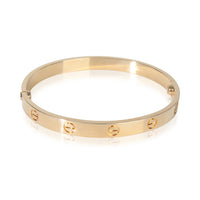 Cartier Yellow Gold Love Bracelet pv