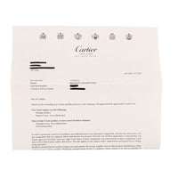 Cartier Yellow Gold Love Bracelet stamp