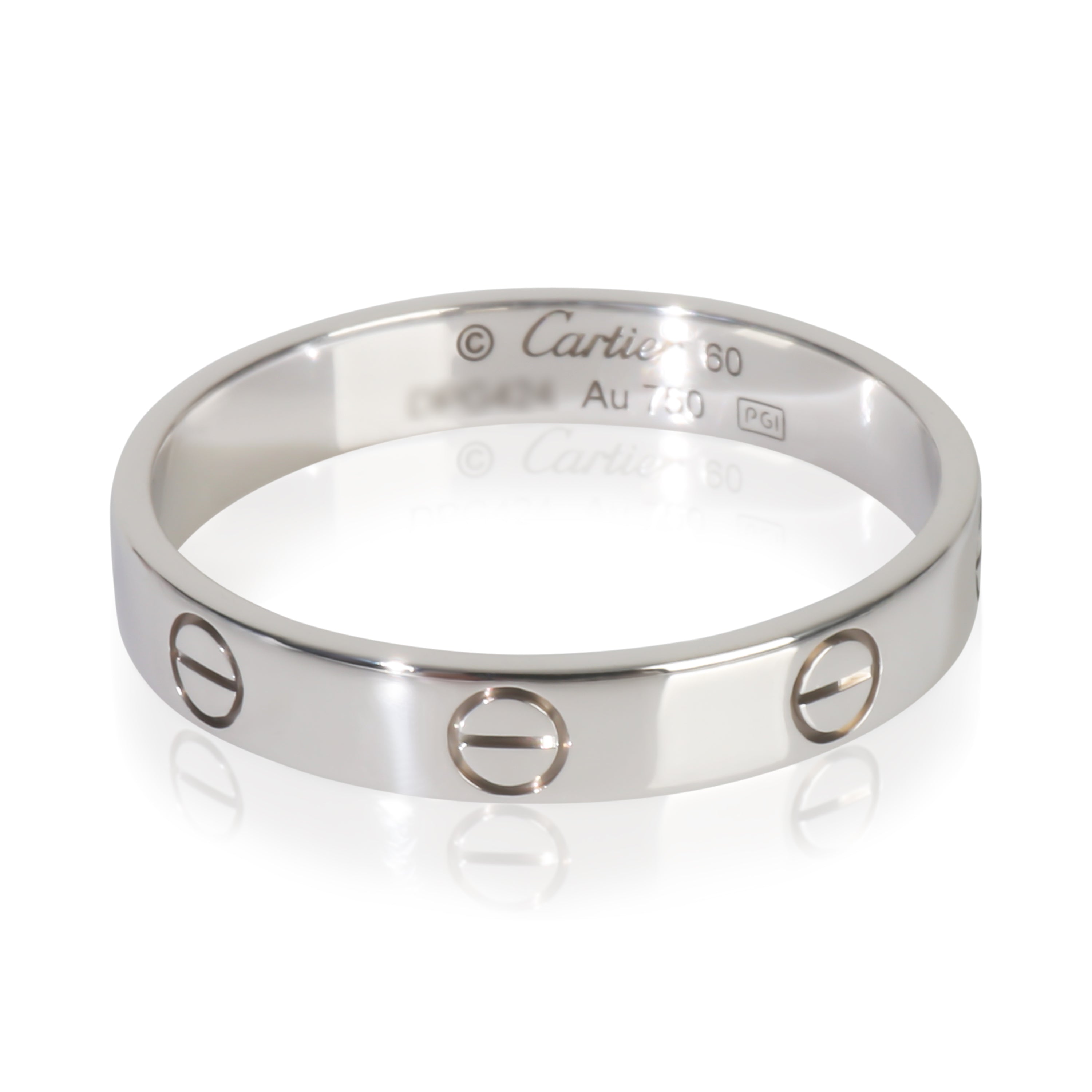 Cartier White Gold  Small Model Love Ring fv