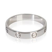 Cartier White Gold  Small Model Love Ring pv