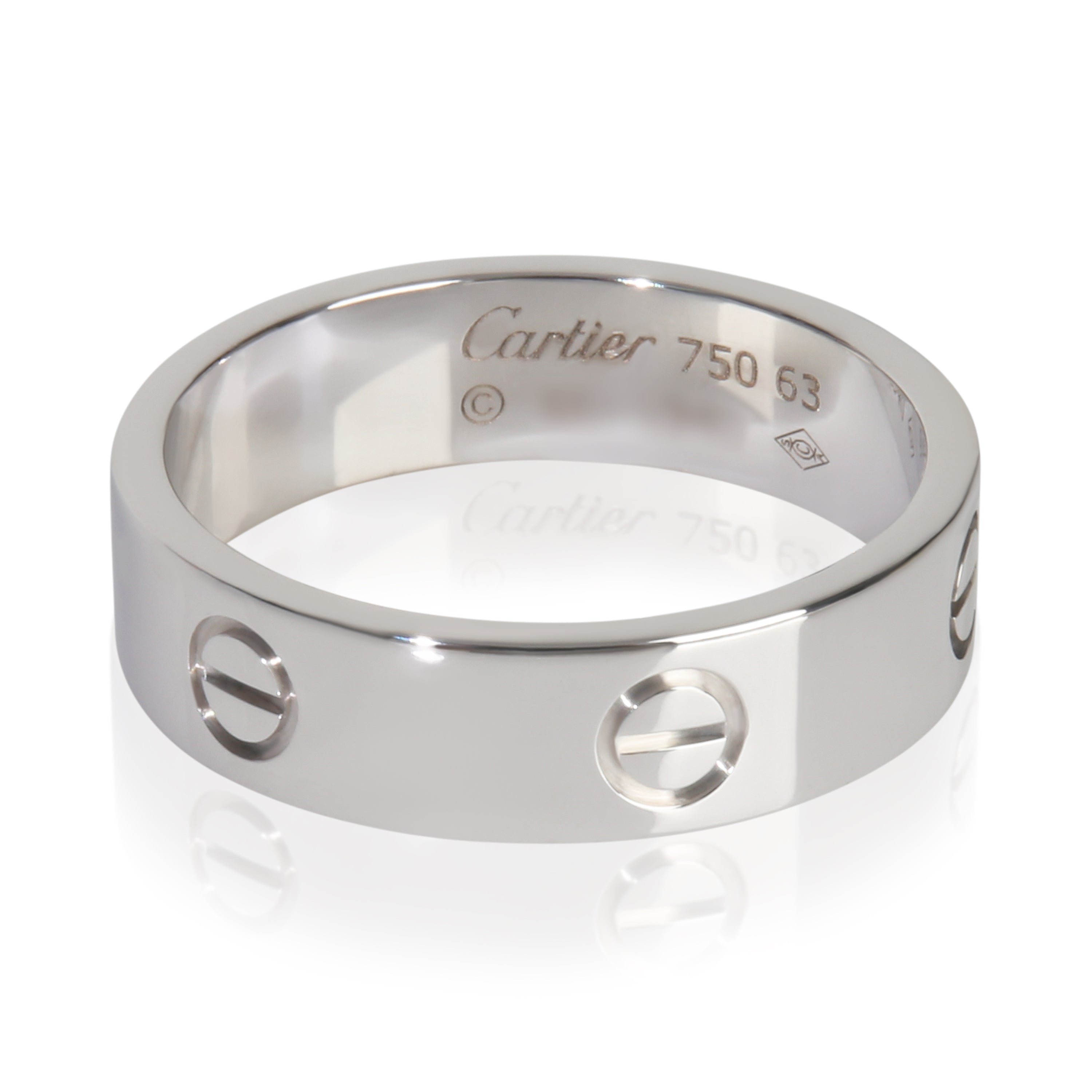 Cartier White Gold  Love Ring fv