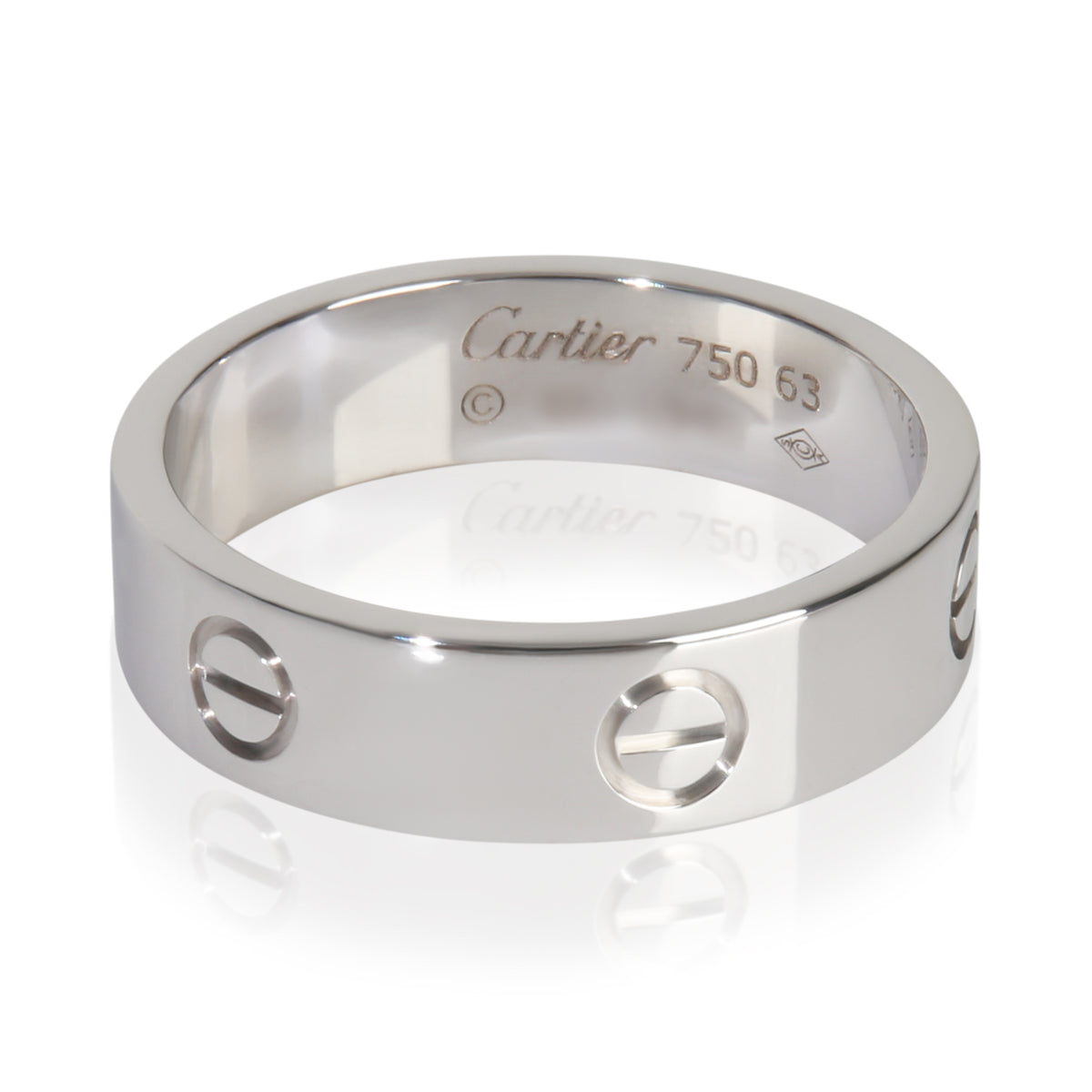 Cartier White Gold  Love Ring fv