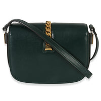 Gucci Dark Green Calfskin Mini Sylvie 1969 Bag Handbag bv