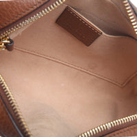 Gucci Brown Dollar Calfskin Navy GG Denim Mini Ophidia Crossbody Handbag ad3