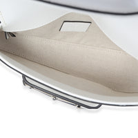 Gucci White Calfskin Mini Asymmetric Horsebit 1955 Shoulder Bag Handbag box