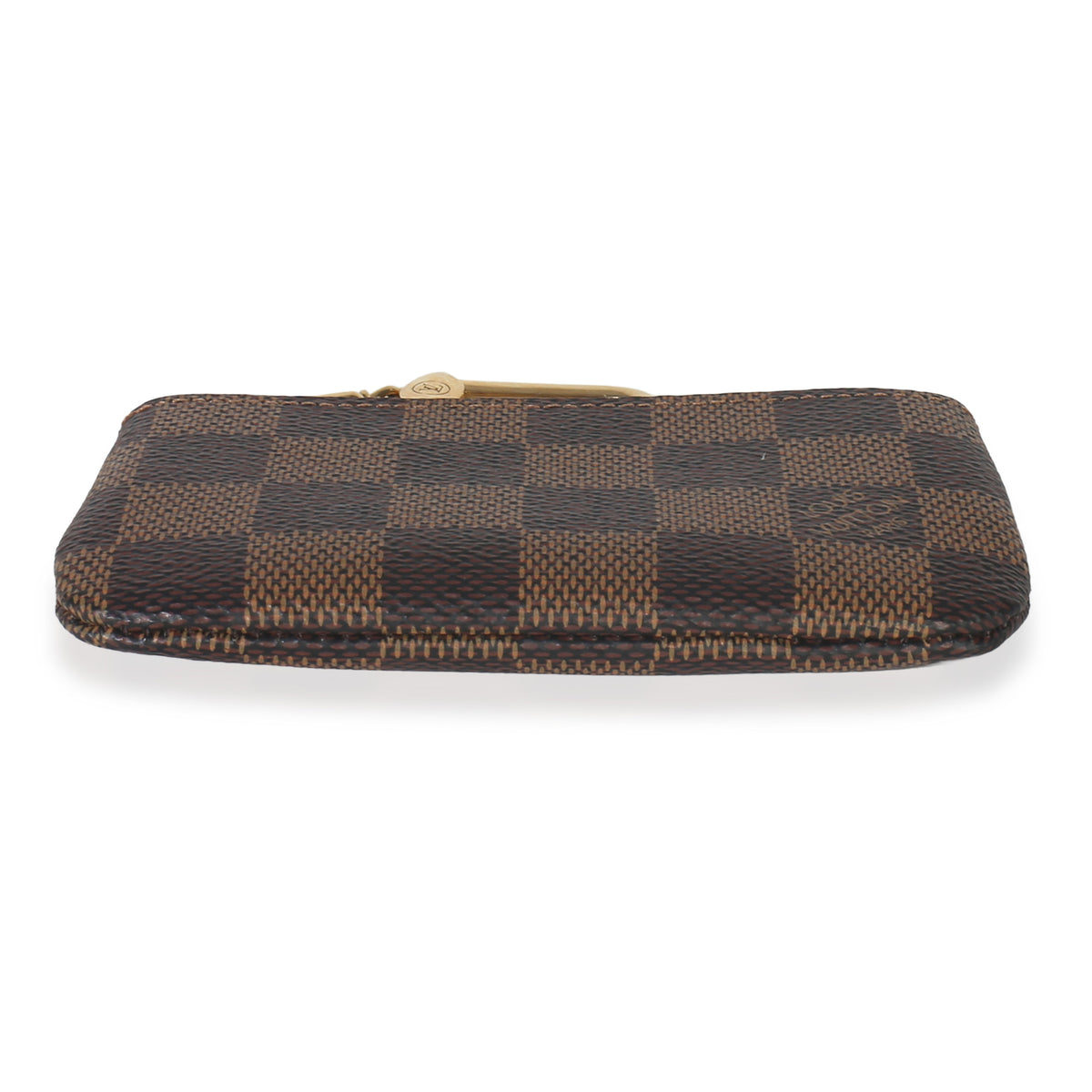 Louis Vuitton Damier Ebene Canvas Key Pouch stamp