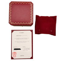 Cartier Yellow Gold  Love Bracelet box