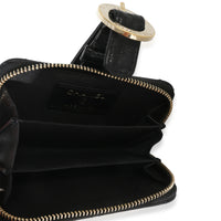 Chanel Black Quilted Lambskin Coin Purse Bracelet Handbag av