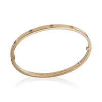 Cartier Yellow Gold Diamond Small Model Love Bracelet av
