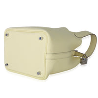 Hermès Jaune Milton Clemence Picotin Lock 18 PHW Handbag box