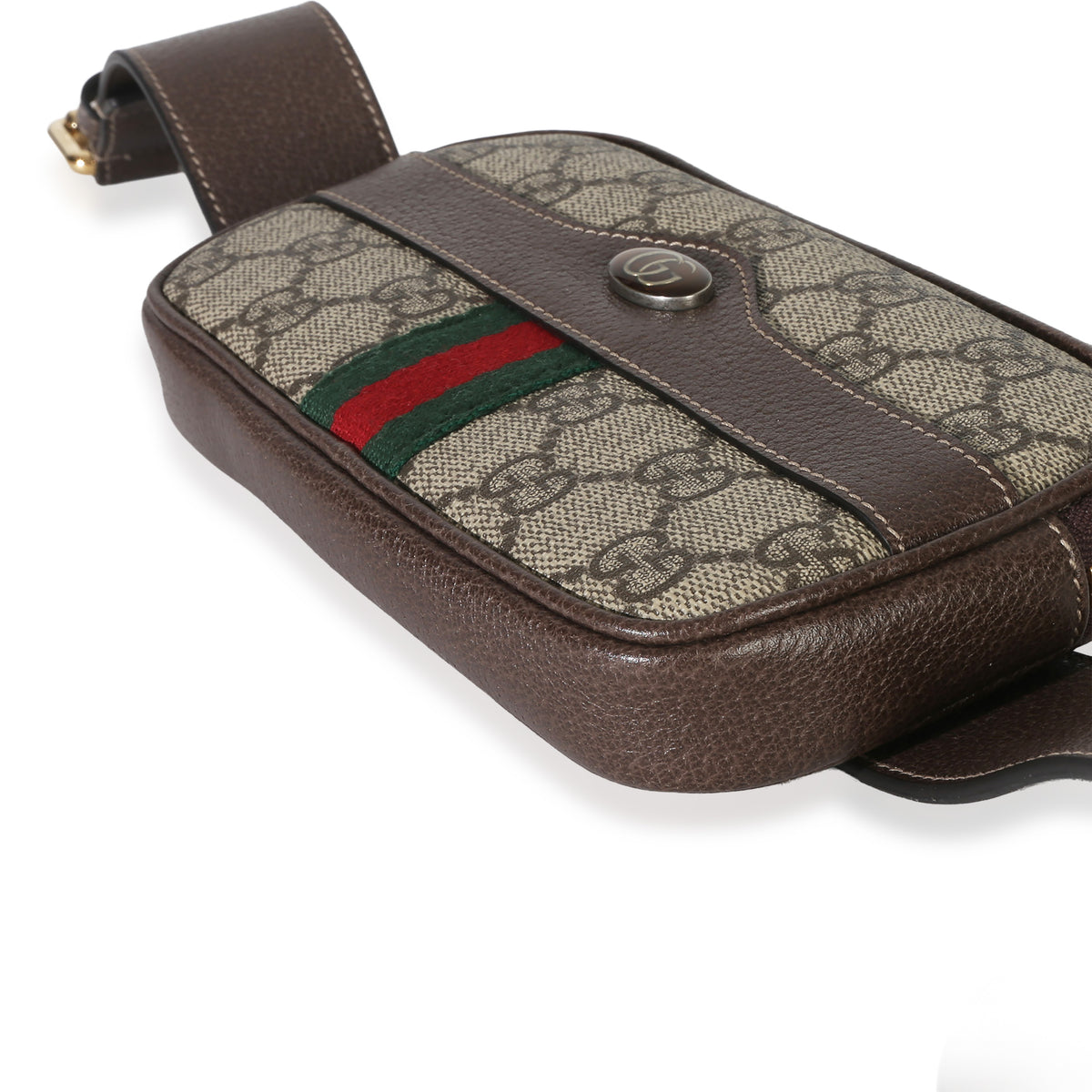 Gucci Beige GG Supreme Canvas Ophidia Belt Bag Handbag box