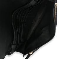 Gucci Black Microguccissima Crossbody Wallet Handbag ad2