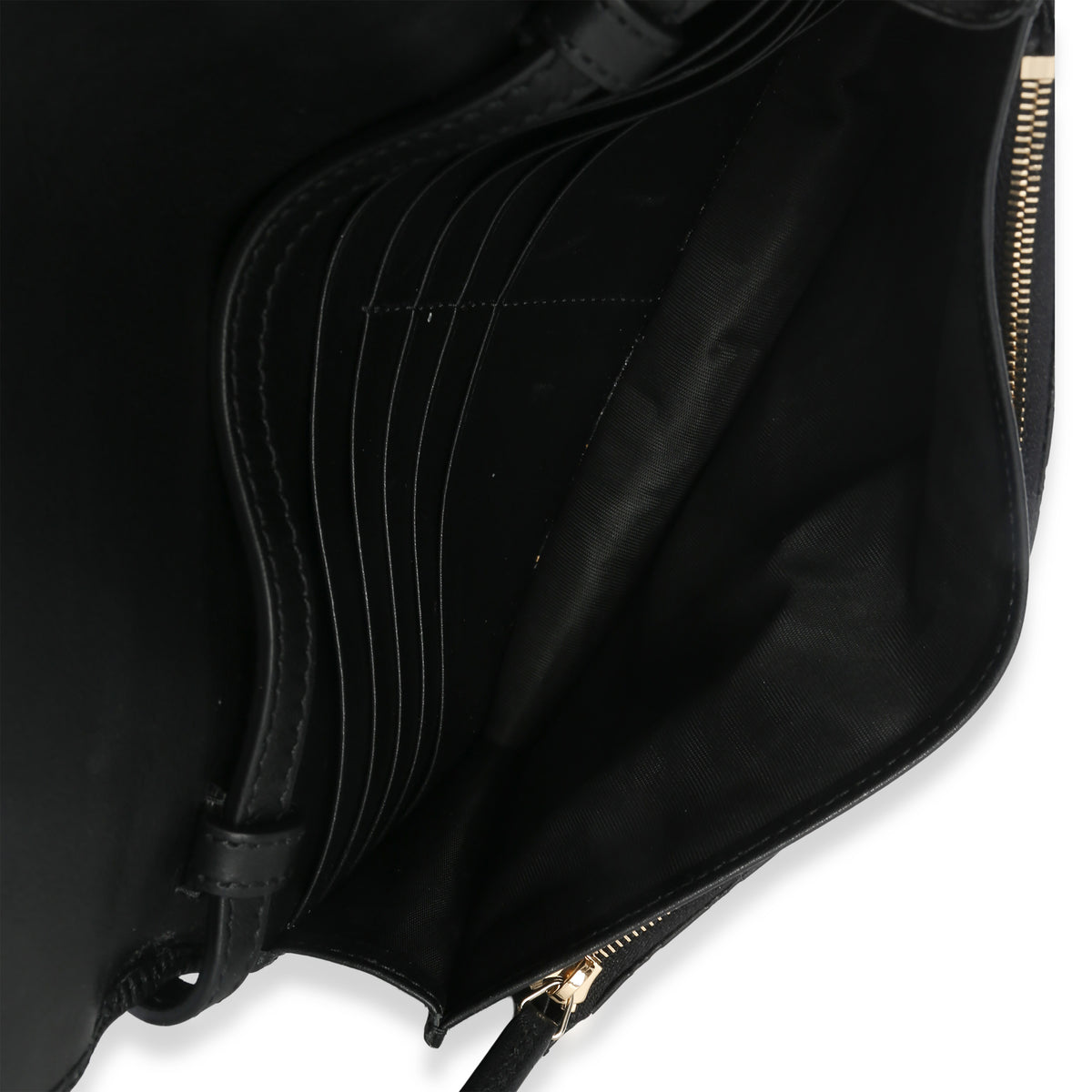 Gucci Black Microguccissima Crossbody Wallet Handbag ad2