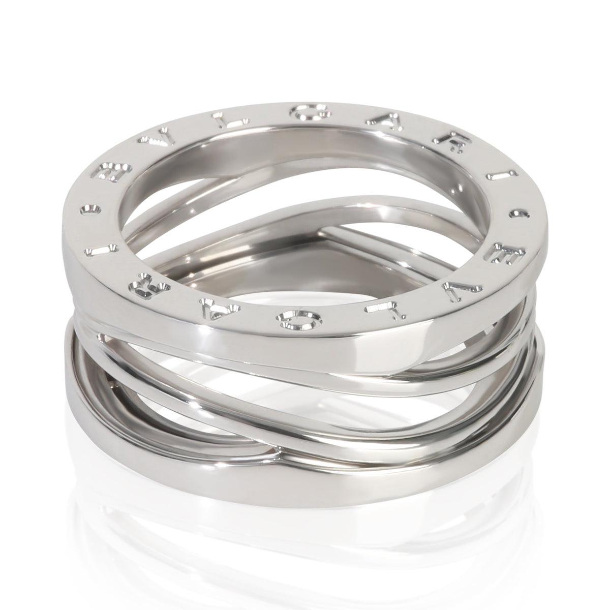 BVLGARI White Gold  B.zero1 Legend Ring sv