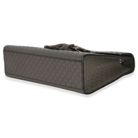 Gucci Grey ssima Emily Leather Medium Chain Shoulder Bag Handbag box