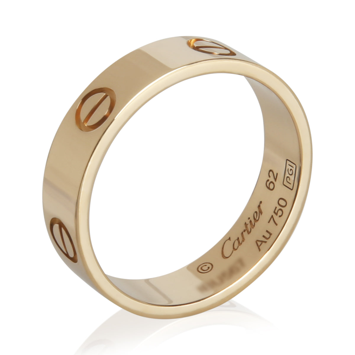 Cartier Yellow Gold  Love Ring bv