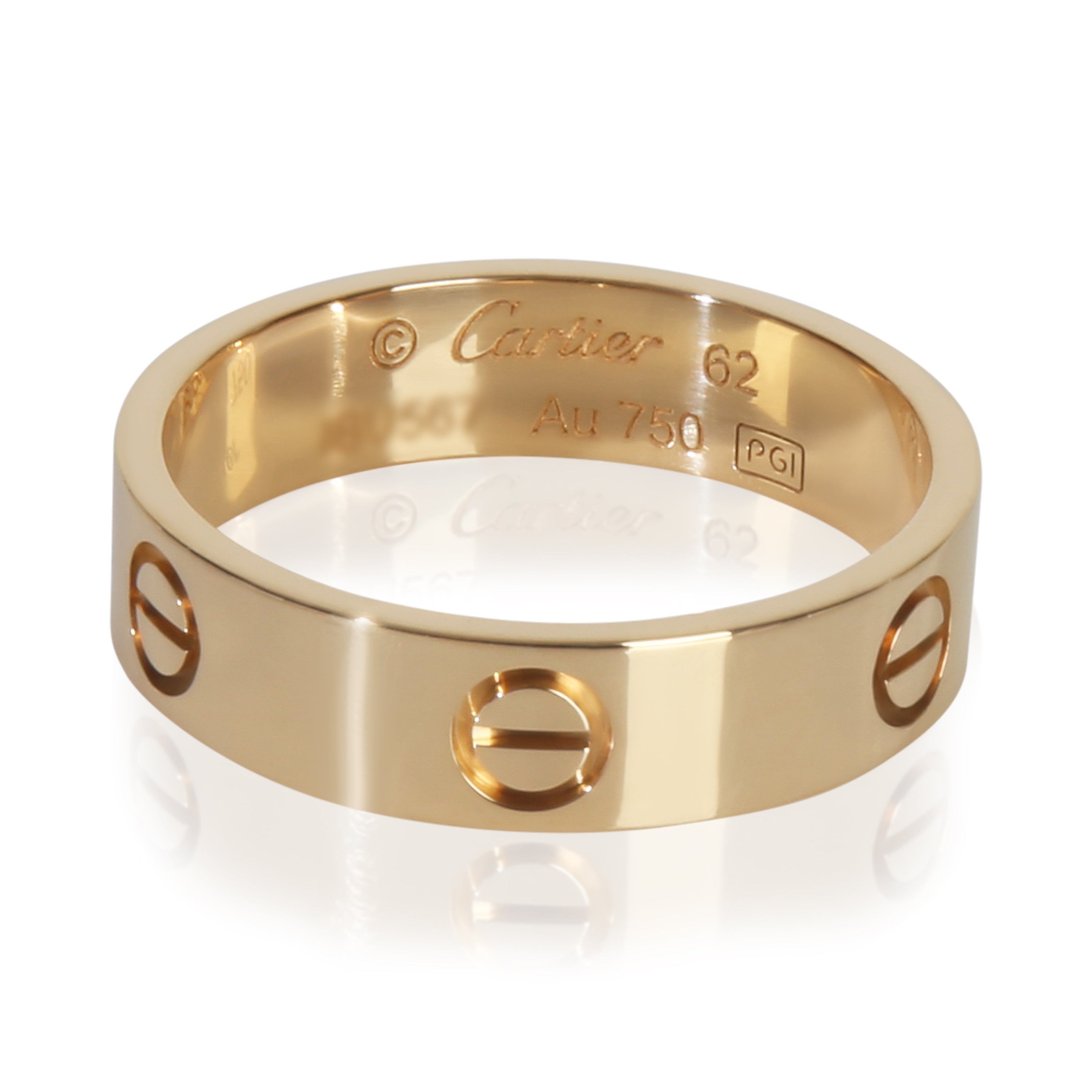 Cartier Yellow Gold  Love Ring fv