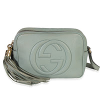 Gucci Sage Green Calfskin Small Disco Crossbody Bag Handbag id