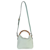 Gucci Mint Green Calfskin Bamboo Small Diana Shoulder Bag Handbag ad1