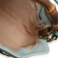 Gucci Mint Green Calfskin Bamboo Small Diana Shoulder Bag Handbag ad2