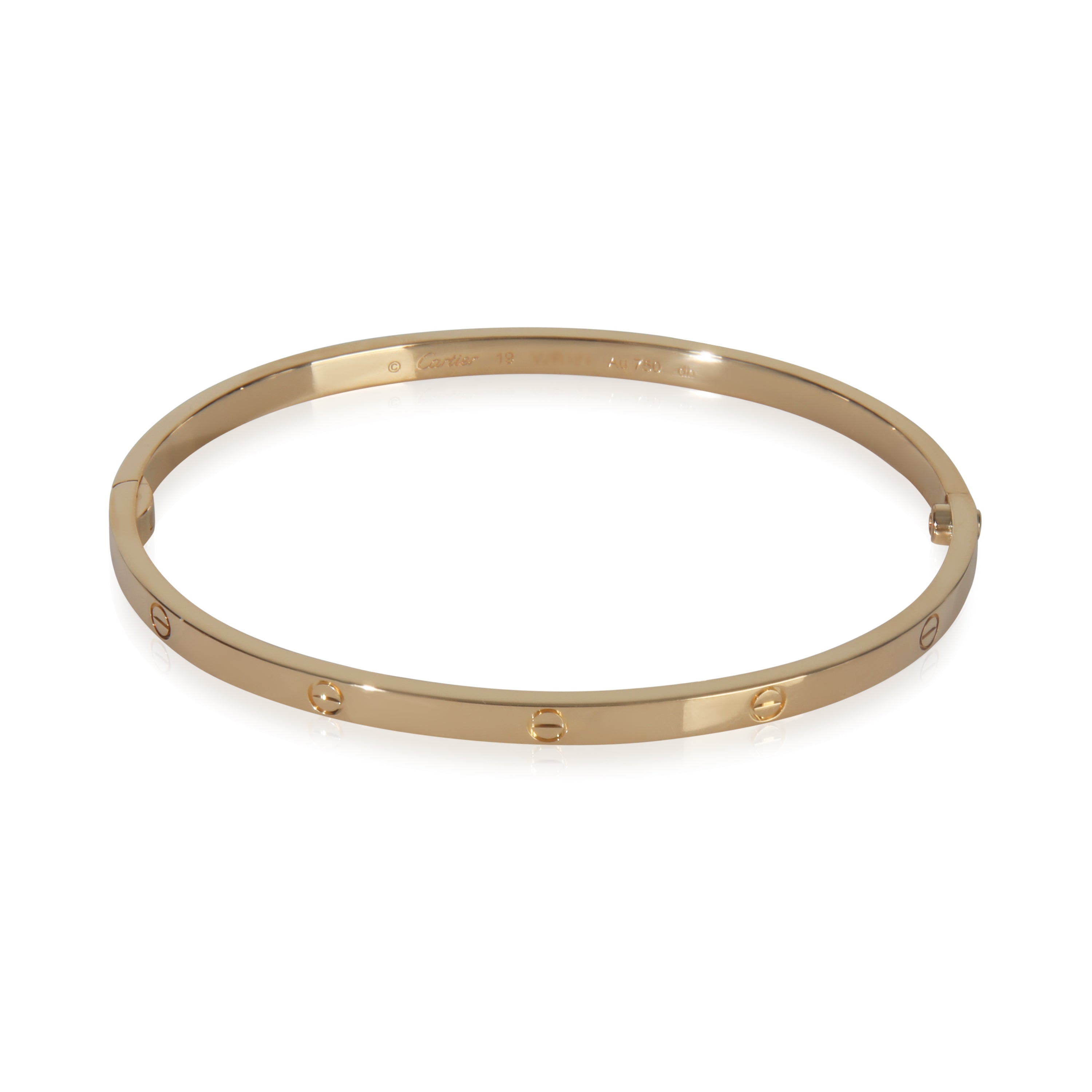 Cartier Yellow Gold  Small Model Love Bracelet fv