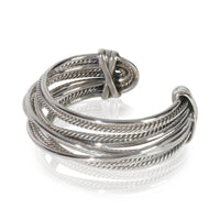 David Yurman Sterling Silver  Crossover Bracelet sv