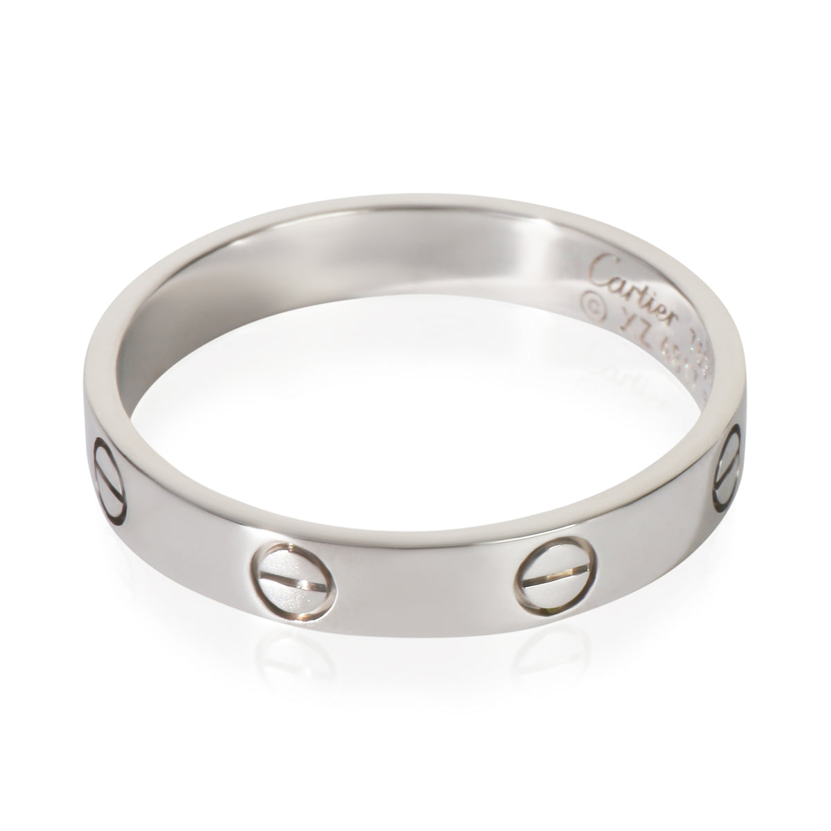 Cartier White Gold  Small Model Love Ring sv