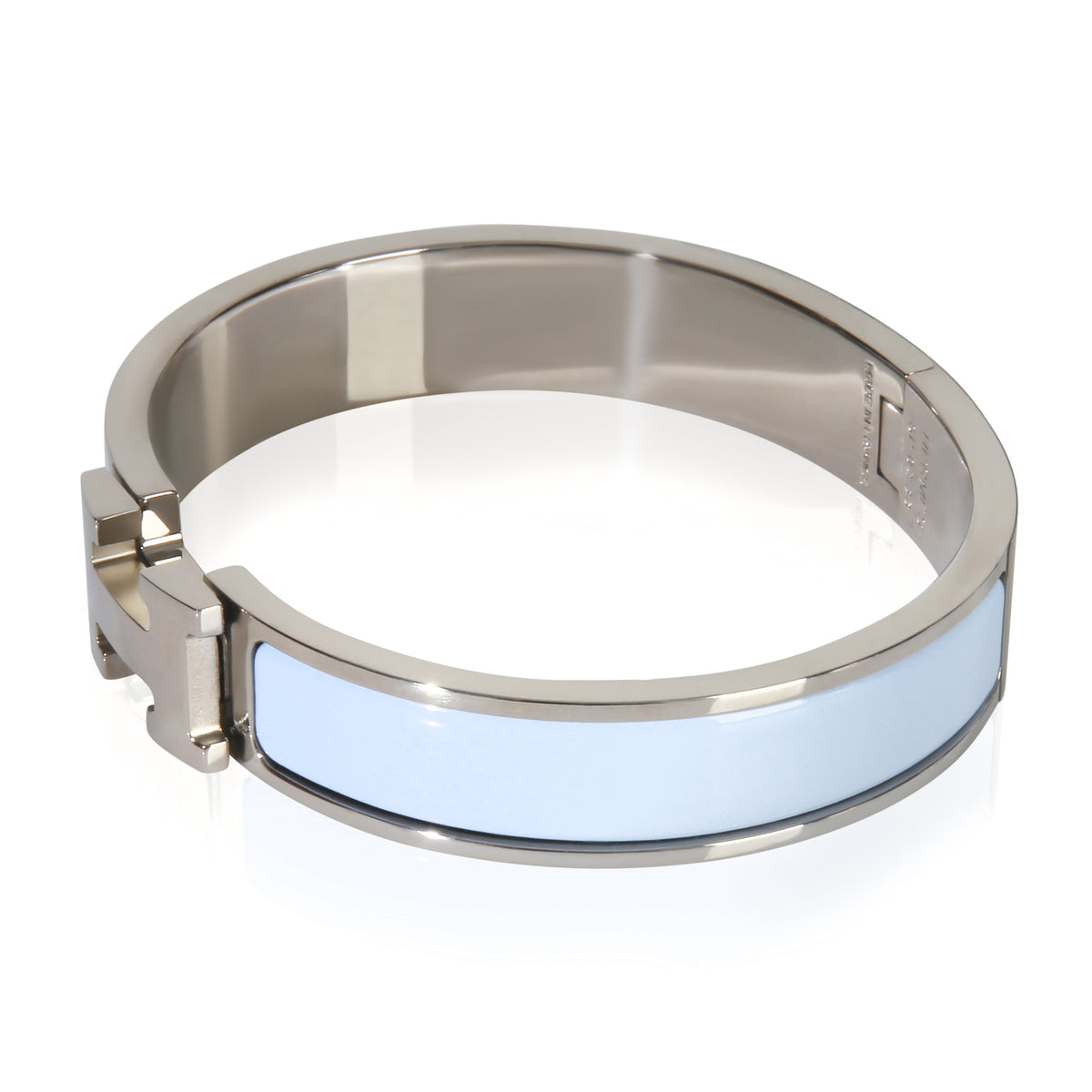 Hermès Clic H In Bleu Ciel Bracelet sv