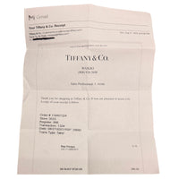 Tiffany & Co. White Gold  Lock Ring box