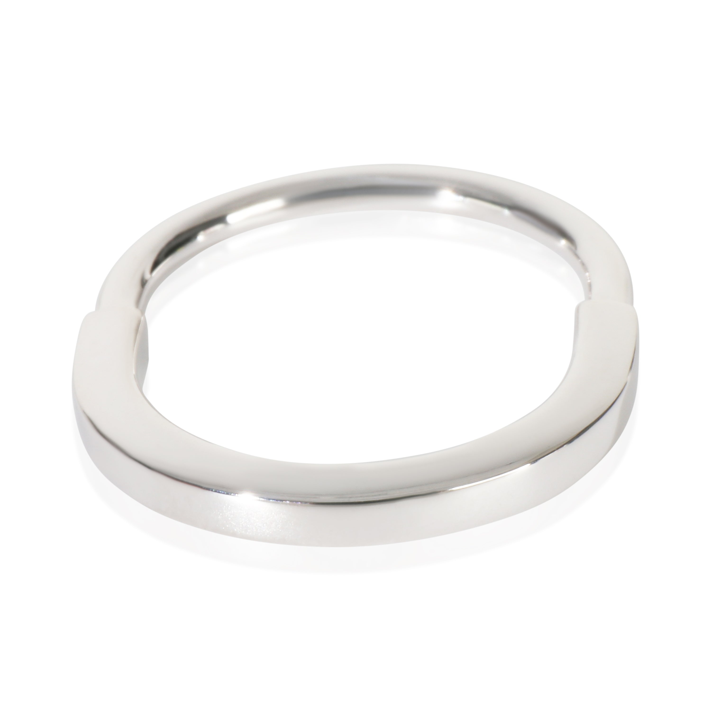 Tiffany & Co. White Gold  Lock Ring fv